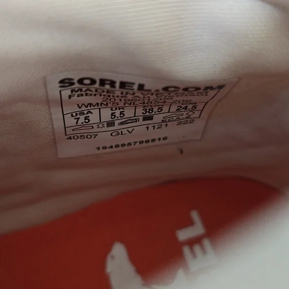 Sorel Women's ONA™ 503 EQ Mid Top Sneakers - Picture 11 of 13